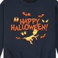 thumbnail image 3 of Dr. Seuss - Happy Halloween Eyes - Men's Crew Neck Fleece Pullover, 3 of 6