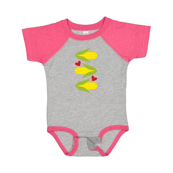 Inktastic Corn Lover Corn on the Cob Boys or Girls Baby Bodysuit