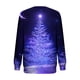 thumbnail image 4 of Pntutb moda mujer cuello redondo manga larga camiseta otoño estampado blusa suelta tops PNTUTB Pntutb-5395, 4 of 4