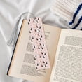 thumbnail image 4 of Kdxio White And Black Rabbit Print Metal Tassel Bookmarks,Perfect Gift for Art Lovers and Bookworms Metal Bookmarks for Women, 4 of 8