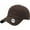 Brown, variant on Washed Solid Cotton Dad Hat Adjustable Baseball Cap Polo Style