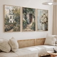 thumbnail image 2 of Set of 3 Vintage Cottage Rose Garden Hydrangea Oil Painting Prints, Country Floral Murals, Botanical Canvas Posters, Neutral Spring Wall Decor, Ideal Gift for Living Room, Bedroom, Office, Dorm, Caf, 2 of 4