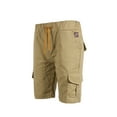 thumbnail image 5 of New Fashion Men Cargo Work Shorts Elasticated Summer Casual Combat Pants Trousers Khaki XL, 5 of 6