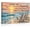 Frame-style, variant on Inspirational Beach Canvas Wall Art Every Day is a New Beginning Motivational Quotes Poster Ocean Sunset Prints Adirondack Chairs Living Room Bedroom Home Office