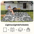 thumbnail image 6 of Findosom 6'x9' Outdoor Rug Patios Rug Waterproof RV Outdoor Rug Camping Rugs Reversible Plastic Straw Rug Large Outdoor Mat Outdoor Area Rug for Camping,Balcony Apartment,Patio,Picnic,Beach, 6 of 9