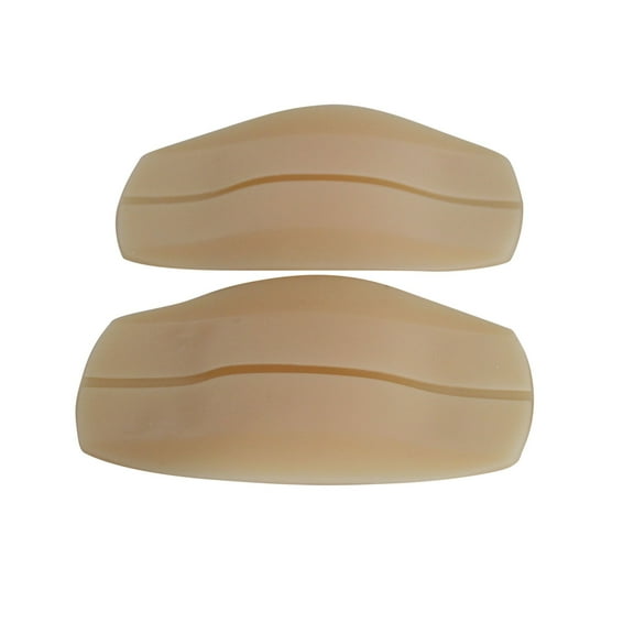 Flirtzy Womens Soft Silicone Anti-Slip Shoulder Protector Pads Bra Cushion Pads, , Nude
