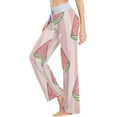 thumbnail image 3 of GZHJMY Women's Pajama Pants Watermelon Print Comfy Stretch Sleepwear Essentials womens Lightweight Lounge Terry Pajama Pant, Large, 3 of 6