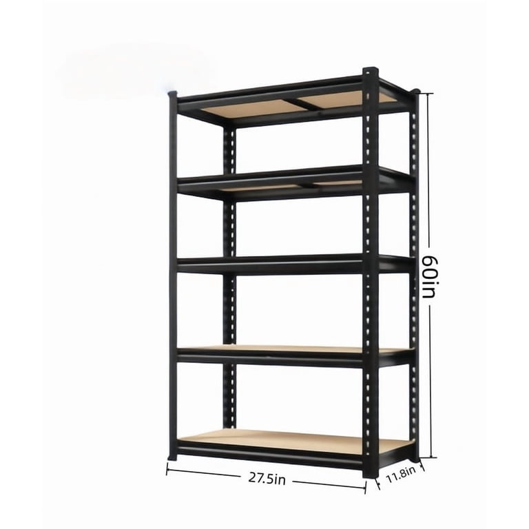 Wakefit Heavy Duty 5-Tier Garage Shelving Unit, 1550 lb Capacity photo 6