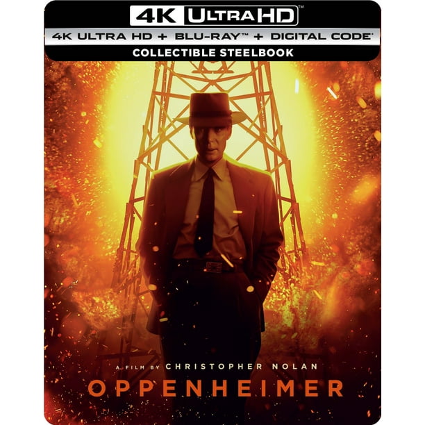 Oppenheimer (Walmart Exclusive) (Collectible Steelbook) (4K Ultra