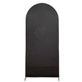 thumbnail image 6 of Efavormart 5ft Black Spandex Fit Round Top Backdrop Frame Stand Cover, 2-Sided Wedding Arch Cover, 6 of 11