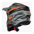 thumbnail image 4 of Casco Motocross Enduro Kov Terra X-4 Go Naranja/ Gris KOV X-4, 4 of 4
