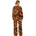 thumbnail image 6 of Renewold Casual Outfits Sweatsuits Women 2 Piece Lounge Sets Women's Activewear High Waisted Workout Pants and Long Sleeve Top Matching Set, Tiger Print, S, 6 of 7