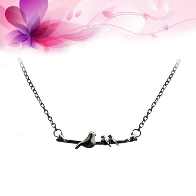 WEUVEB Collar Femenino Con Colgante De Pájaro De Aleación Para Ocasiones Especiales Y