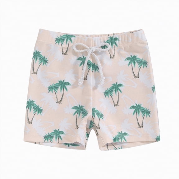 HCNTES Boys Bathing Suits 4-5 Quick Dry Swim Trunks Boys Cute Sea Tie Dye Print Boys Swim Shorts Summer Casual Athletic Toddler Boy Swimsuit(Light Pink,18-24 Months)