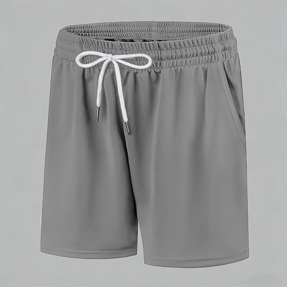 Daznico Drawstring Athletic Shorts for Boys Girls Breathable Lightweight Summer Outdoor Play Shorts with Pockets,6-7 Years