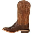 thumbnail image 1 of Durango Premium Exotics Women's Full-Quill Ostrich Antiqued Saddle Western Boot, 1 of 7