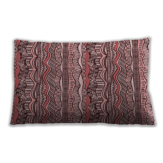 Ahgly Company Outdoor Rectangular Contemporary Lumbar Throw Pillow, 13 inch by 19 inch