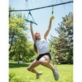 thumbnail image 3 of Trelines: Ninja Adventure Line 36 ft - Outdoor Ninja Warrior Course, Monkey Bars, Rings, Ratchet Setup Between 2 Trees, 250lb Cap, Adult Kid Ages 5+, 3 of 6