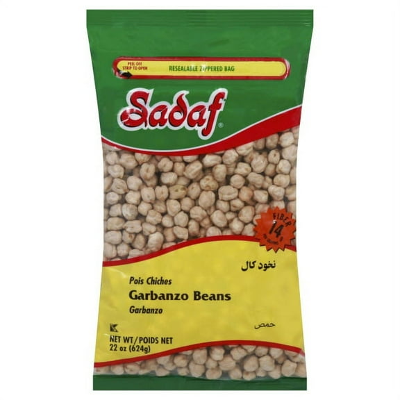 Sadaf Kosher Garbanzo Beans Dried, 22 oz Bag