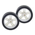 thumbnail image 1 of 2 Pcs Pneu en Caoutchouc TT Roue de Voiture Modèle RC Jouet 1 1, 1 of 8