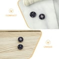 thumbnail image 3 of unbranded 10Ud Metálicos Planos Para Coser En Prendas Color Negro Con Aleación De Zinc Resistentes Y Elegantes, 3 of 8