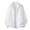 White, variant on WIZUTIZ Mens Lightweight Solid Color Trucker Jacket Casual Oversized Bomber Jacket Long Sleeve Stand Collar Hiking Jackets
