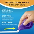 thumbnail image 4 of Wite-Out Correction Tape 2ct Orange/Blue: Whiteout Tape, Stationery & Office Supplies, Multicolored, 78.7ft, 4 of 5