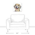 thumbnail image 3 of Creative Products Watercolor Beagle 16x16 Canvas Wall Art, 3 of 5