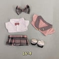 thumbnail image 4 of Vestido de muñeca de algodón de 20Cm, Lolita Maid, linda princesa, falda pequeña, traje informal, accesorios de ropa de bebé, 4 of 5