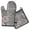 Pioneer Flower-1, variant on Pioneer Flower Kitchen Oven Mitt and Pot Holder Sets 2 Pcs for Baking, Cooking and Grilling, Heat Resistant Up To 392 °F
