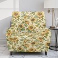 thumbnail image 2 of Yuyamidu Sunflower Reclining Chair Covers 4 Pieces Non Slip Recliner Sofa Slipcovers with Pocket Easy to Install Lazyboy Cover for Recliner Chair Soft Furniture Protector, 2 of 8