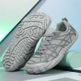 thumbnail image 4 of YOURDIARY Barefoot Shoes Mens Minimalist Shoes Zero Drop Workout Cross-Trainer Hiking Water Cycling Walking Casual Shoes Wide Toe Box, 4 of 10