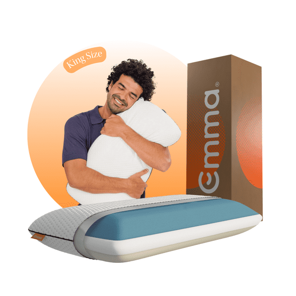 Almohada Emma Memory Adapt | 80 x 40cm | Ajustable - Memory Foam | Tecnología Alemana Emma Almohada Adapt King