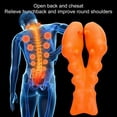 thumbnail image 3 of Trapezius  Point Massager, Waist Acupressure Massager Relieve Pressure Full Relaxation  For Daily Use, 3 of 8
