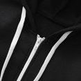 thumbnail image 7 of TOWED22 Toddler Girl Boy Basic Plain Long Sleeve Lightweight Hood Jacket Cotton Hoodie Sweatshirt(Black,4-5 Y), 7 of 7