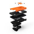 thumbnail image 3 of ZIZO BOLT Series LG X Power Case Military Grade Drop Tested with Tempered Glass Screen Protector, Holster, Kickstand ORANGE BLACK, 3 of 6