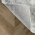 thumbnail image 4 of nuLOOM Georgie Abstract Grid Area Rug, 5' x 7' 5", Light Grey, 4 of 9