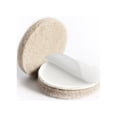 thumbnail image 3 of Slipstick CB013 1” Round Felt Furniture Pads / Chair Feet Floor Protectors (16 Pack) Heavy Duty Self Stick Adhesive, 3 of 3