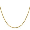 thumbnail image 2 of Finest Gold Leslies 10K Yellow Gold 2.25 mm Diamond-Cut 26 in. Rope Chain, 2 of 4