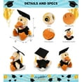 thumbnail image 2 of Dollibu Sitting Duck Graduation Plush Toy - Stuffed Animal Dress Up With Gown & Cap With Tassel Outfit - Congratulatory Graduation Gift - 9" Inch, 2 of 6