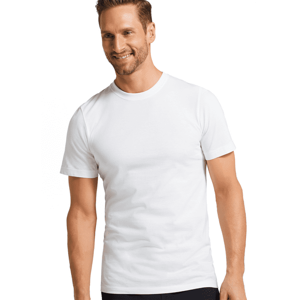 Jockey Life Men's Comfort Cotton T-Shirt 3 pack - Walmart.com