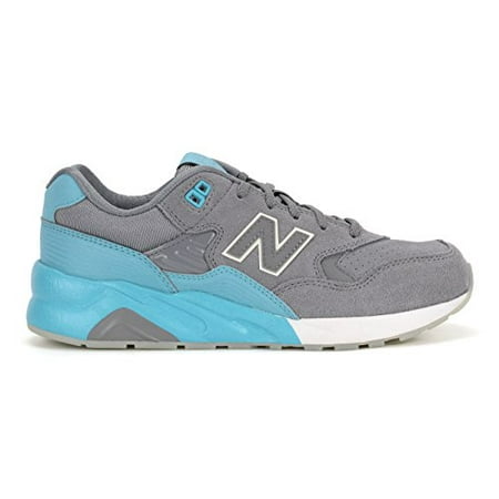 New Balance KL580URG:Classic 580 Elite GREY/Baby-Blue Casual Youth/Women Sneaker
