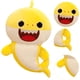 thumbnail image 3 of Almohada de felpa QUANZHOUTIANDI Tiburón Amarillo Juguete de peluche Suave, 3 of 5