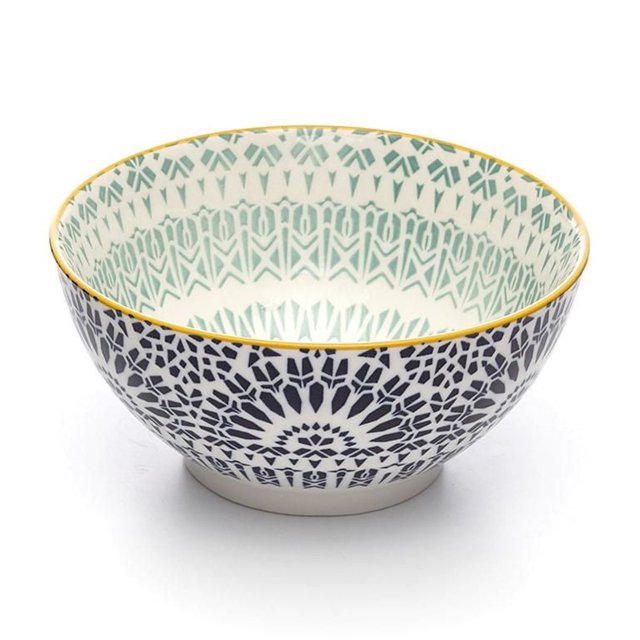 Paisley Bleu Bowl 15 cm