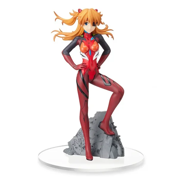 Figuras de acción originales de NEON GENESIS EVANGELION, Asuka Langley Soryu, juguetes para niños, regalo, adornos de modelos coleccionables1139