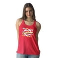 thumbnail image 2 of Friendship Day Color Drops Racerback Tank Women -Image by Shutterstock, Female x-Small, 2 of 4