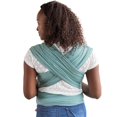 thumbnail image 3 of Moby Wrap Baby Carrier Element - Baby Wrap Carrier for Newborns & Infants - Adjustable for All Body Types - Hydro, 3 of 5