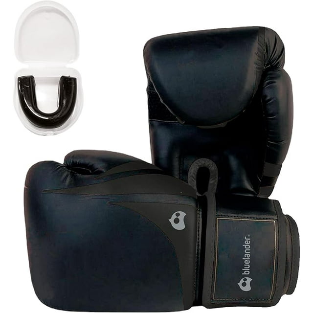 Guantes de Box Bluelander Color Negro 16 Oz