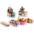 thumbnail image 1 of NutriChef, Kitchen Organizers and Storage, Fridge Organizers and Storage, Food Storage Containers, Refrigerator Organizer, Great for Fridge, Egg Storage, Pantry, Cupboard, Kitchen Storage, 6 Bins, 1 of 4
