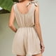 thumbnail image 5 of Monos cortos para mujer Cintura elástica Sling Mono de verano Mameluco simple Monos FLhrweasw Nuevo, 5 of 8